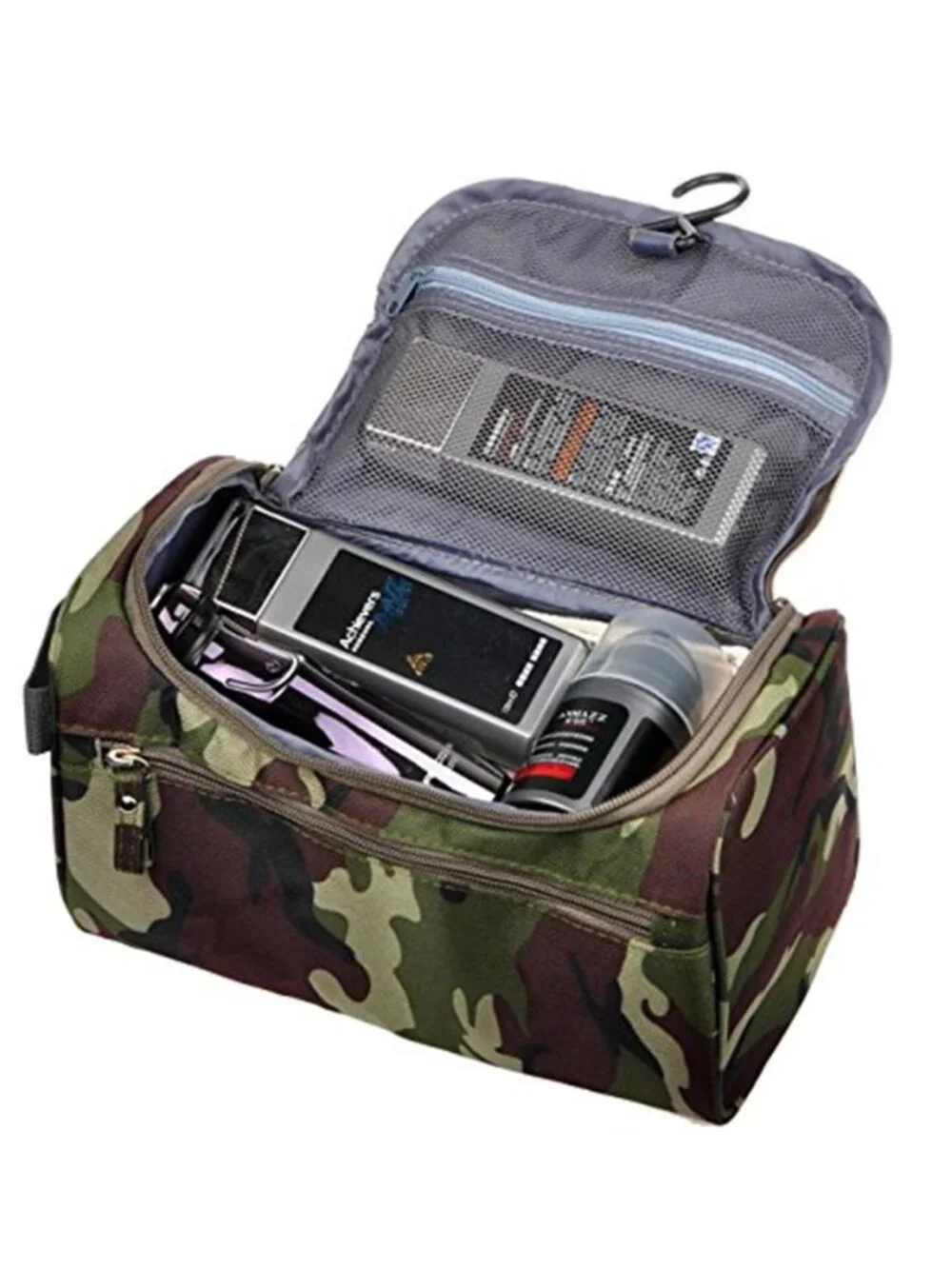 Travel Toiletry Bag Hanging Cosmetic Organizer Makeup Shaving Dopp Kit Case